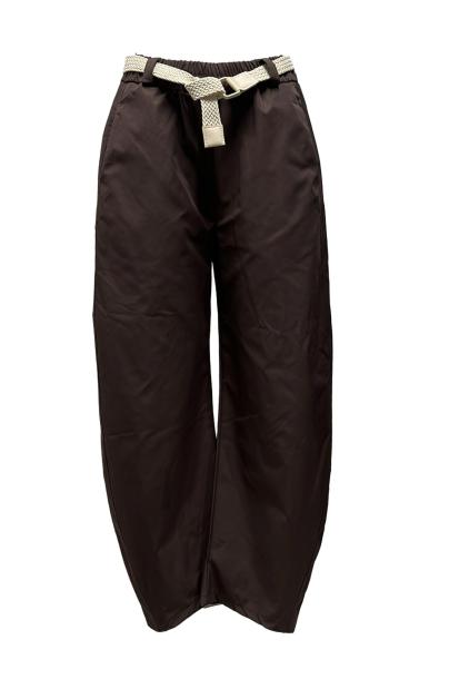 Pantalone balloon cintura