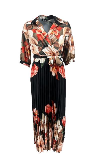 Abito kimono plisse