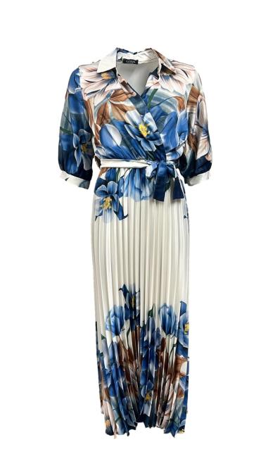 Abito kimono plisse