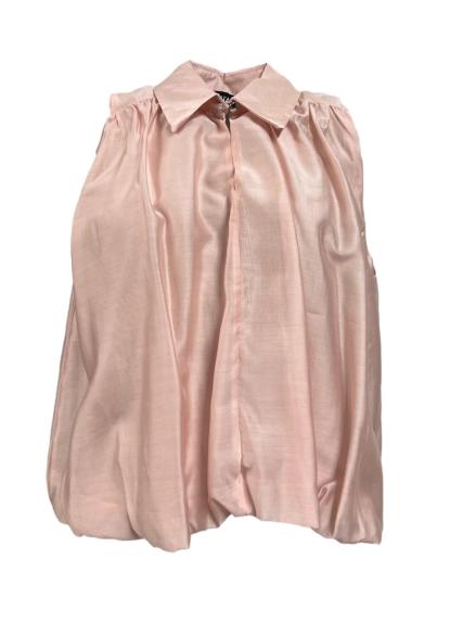Top collo camicia