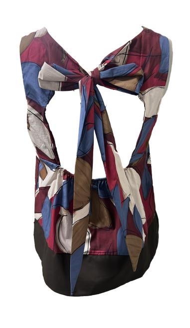 Top fiore acquarello