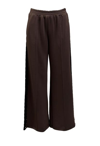 Pantalone felpa paillettes