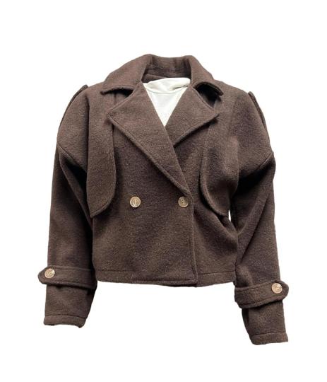 Cappotto corto lana cotta