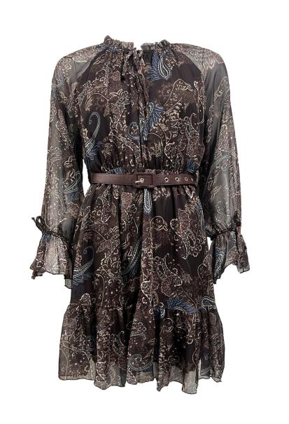 Abito corto organza st.