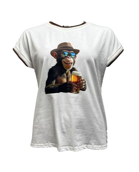 T-shirt scimmia