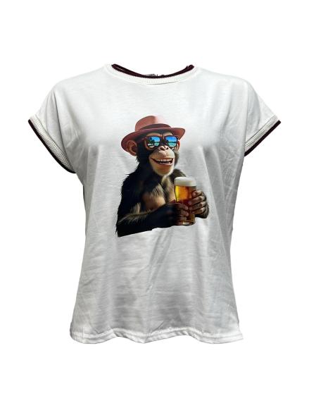 T-shirt scimmia