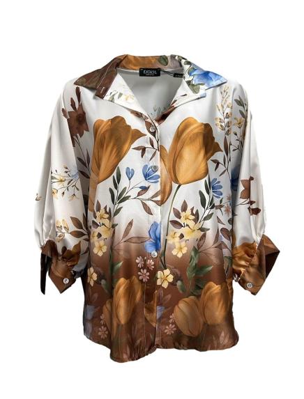 Camicia tulipani