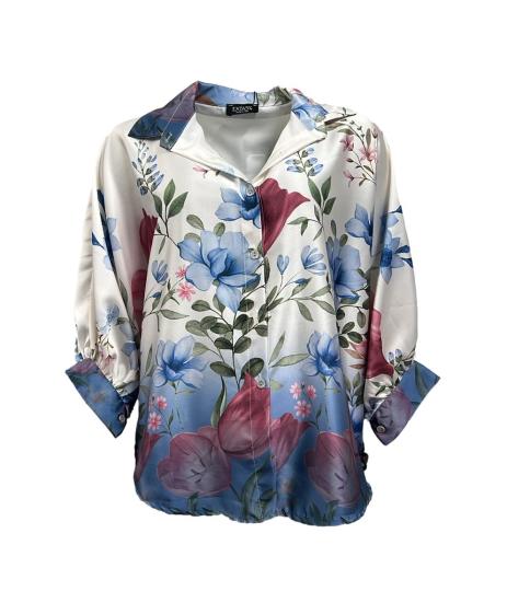 Camicia tulipani