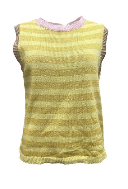 Gilet filo righe