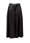 Pantalone ampio pieghe eco