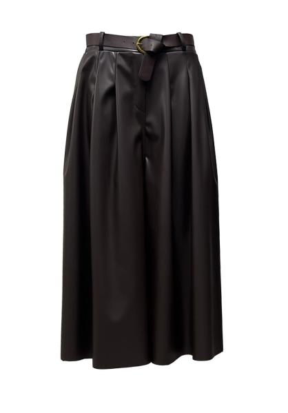 Pantalone ampio pieghe eco
