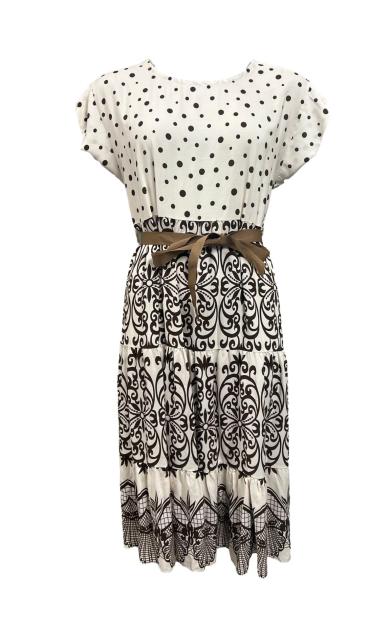 Abito pois grosgrain
