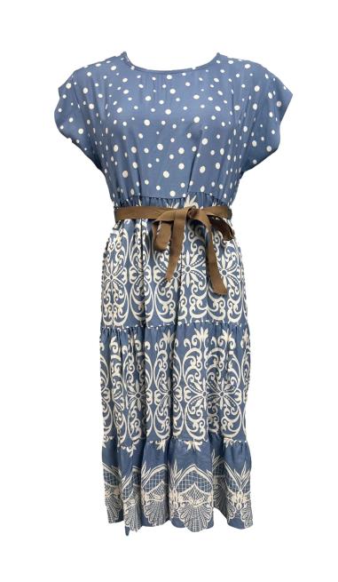 Abito pois grosgrain