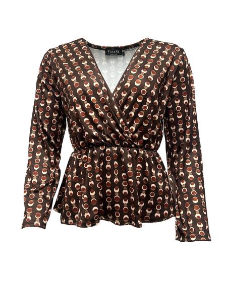 Maglia incrocio balza st. pois