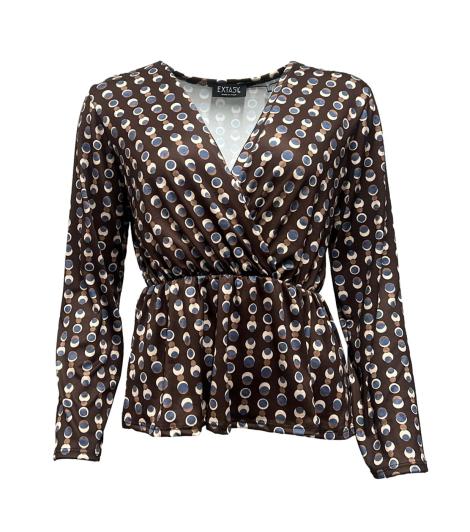 Maglia incrocio balza st. pois