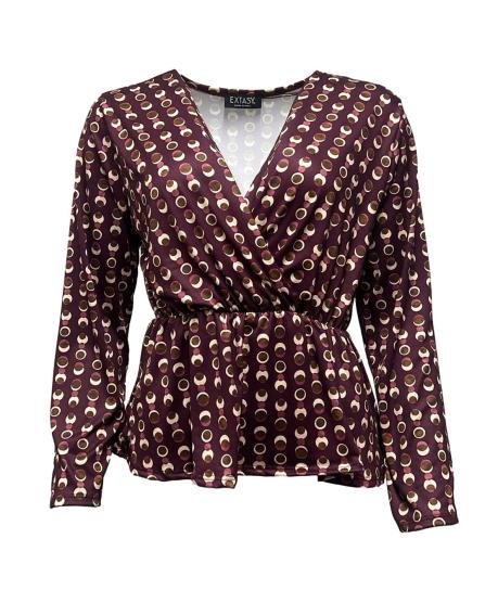 Maglia incrocio balza st. pois