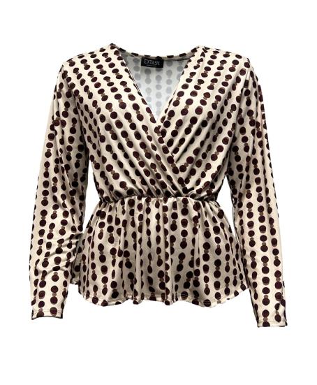 Maglia incrocio balza st. pois