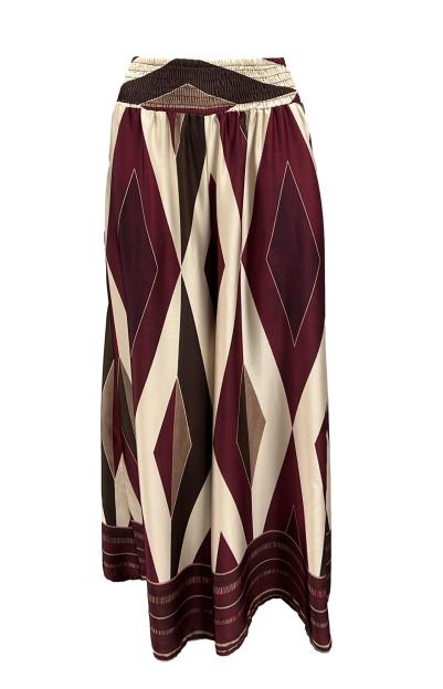 Pantalone ampio raso st.