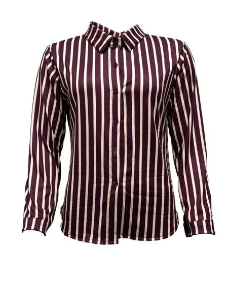 Camicia riga bicolore