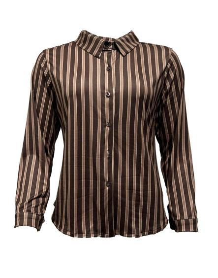 Camicia riga bicolore