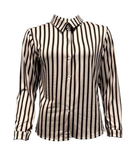 Camicia riga bicolore