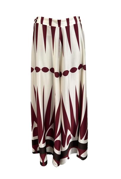 Pantalone ampio fantasia