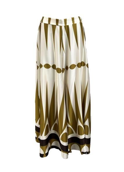 Pantalone ampio fantasia
