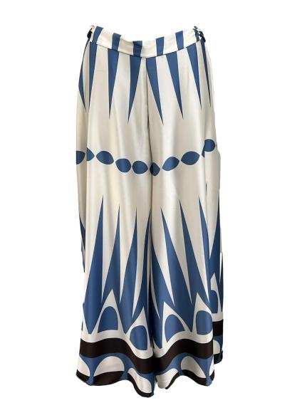 Pantalone ampio fantasia