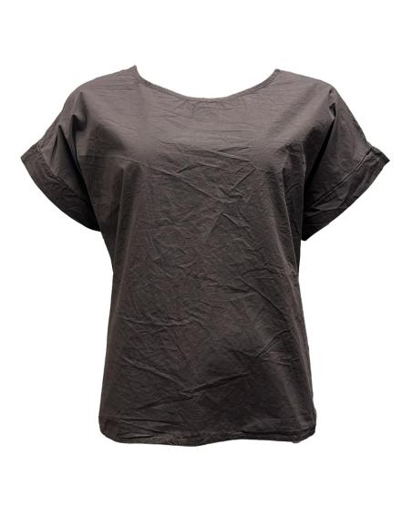 Maglia squadrata bottoncini