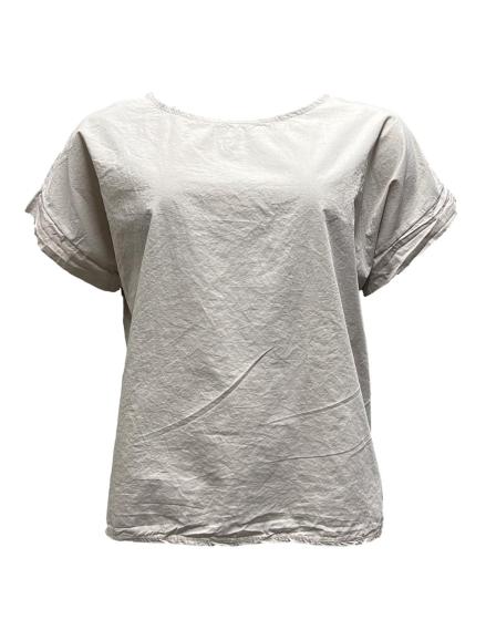 Maglia squadrata bottoncini