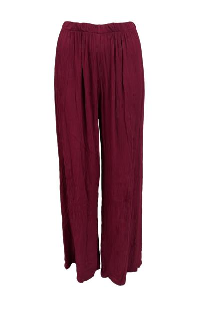 Pantalone frisè elastico