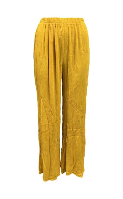 Pantalone frisè elastico