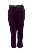 Pantalone velluto cintura