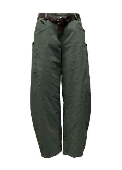 Pantalone uovo tasconi