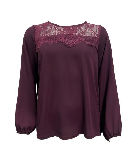 Casacca carrè pizzo