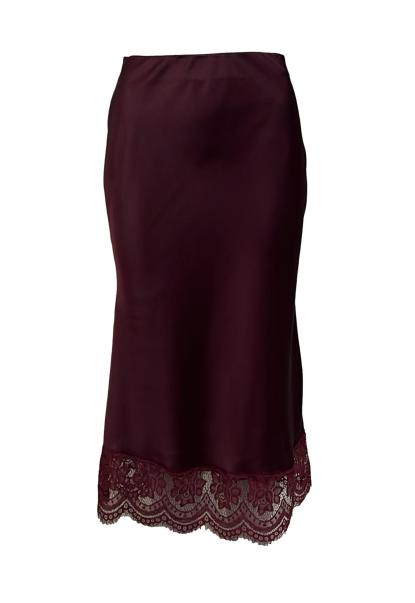 Gonna longuette pizzo