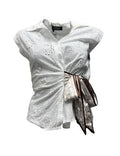 Camicia san gallo nodo raso