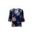 Maglia raso punta fiori