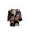Maglia raso punta fiori