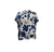Camicia misto lino fantasia
