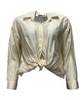 Camicia simil-organza righe