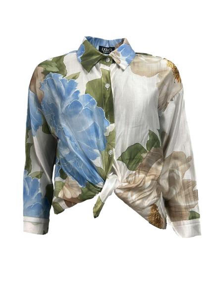 Camicia fiore nodo