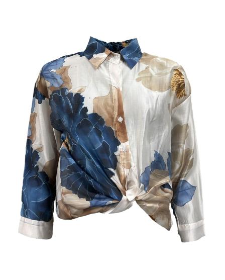 Camicia fiore nodo