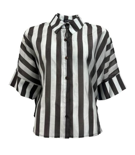Camicia riga organza