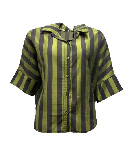 Camicia riga larga