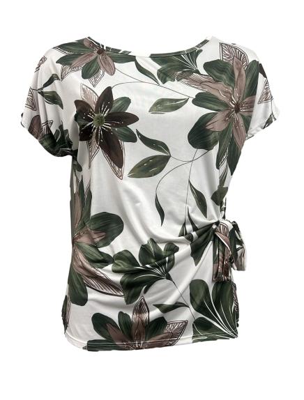 Maglia nodo fiori