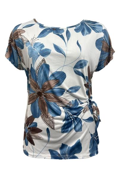 Maglia nodo fiori