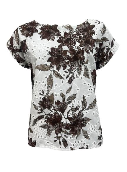 Casacca fiori palme