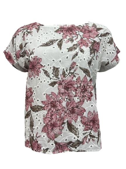 Casacca fiori palme