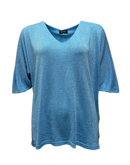 Maglia V lurex
